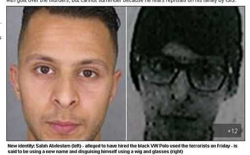 Bruxelles: è caccia a Salah, visto terrorista in fuga con occhiali e parrucca