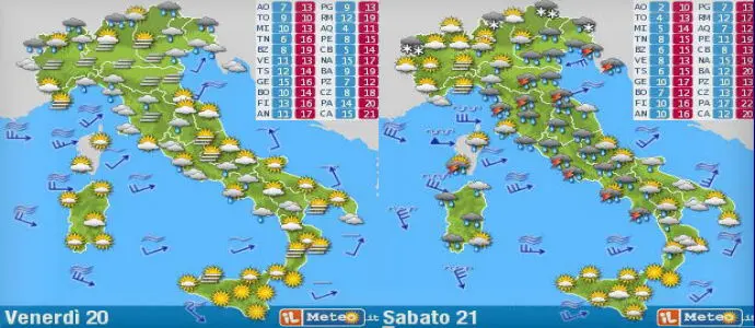 Meteo: Irruzione Polare con Attila, aria gelida dal Polo Nord