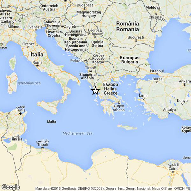 Terremoto Grecia di magnitudo 6.5, avvertito al Meridione