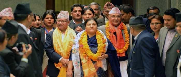 Nepal, B.D.Bandhari, candidata del Partito Comunista, è la prima donna ad essere eletta presidente