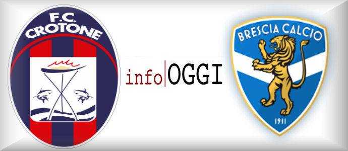 Calcio Serie B: Crotone-Brescia 1-1. Un pari che non scontenta nessuno