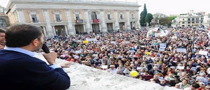 Roma, Marino ai suoi sostenitori: "Ripensarci? Non vi deluderò"