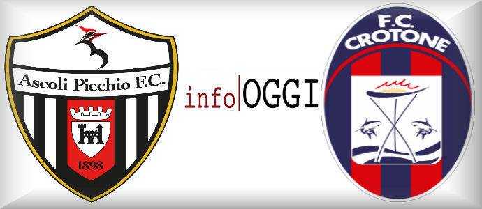 Calcio Serie B: Ascoli-Crotone 0-1. Il Crotone vince ancora!