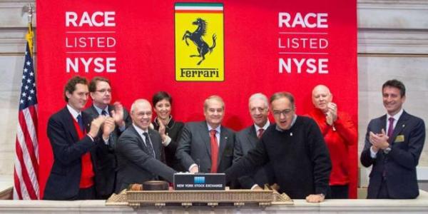 Wall Street, Ferrari apre sopra i 60 dollari (+15%)