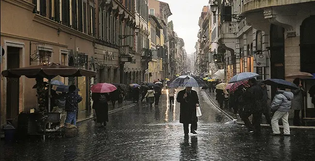 Meteo Roma: rischio nubifragi nella giornata di lunedì