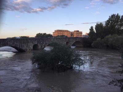 Maltempo, esonda il fiume Volturno. Scuole chiuse a Capua. A Benevento si contano i danni