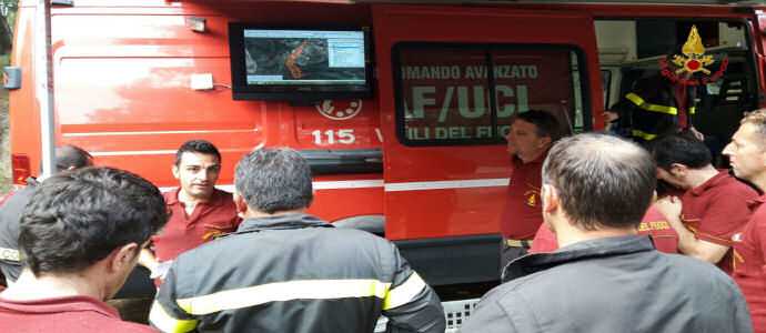 Vigili del Fuoco - Catanzaro: esercitazione ricerca persona dispersa [Foto]