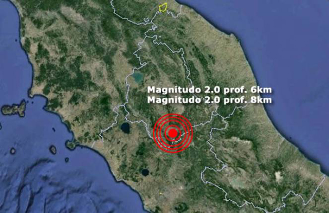 Terni, due lievi scosse sismiche