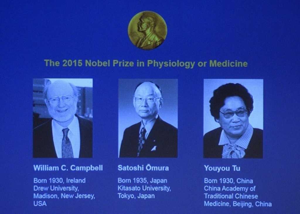 Nobel per la Medicina a tre scienziati per i lorlo studi sui parassiti e sulla malaria