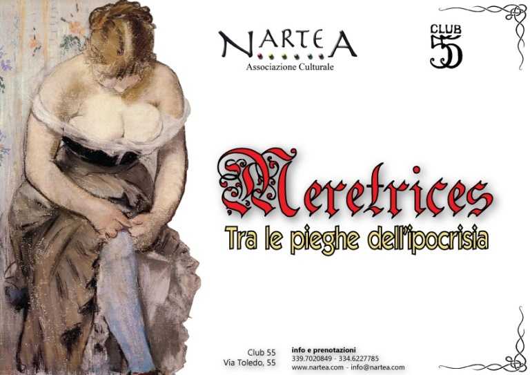 Napoli, al Club 55 "Meretrices - Tra le pieghe dell'ipocrisia"