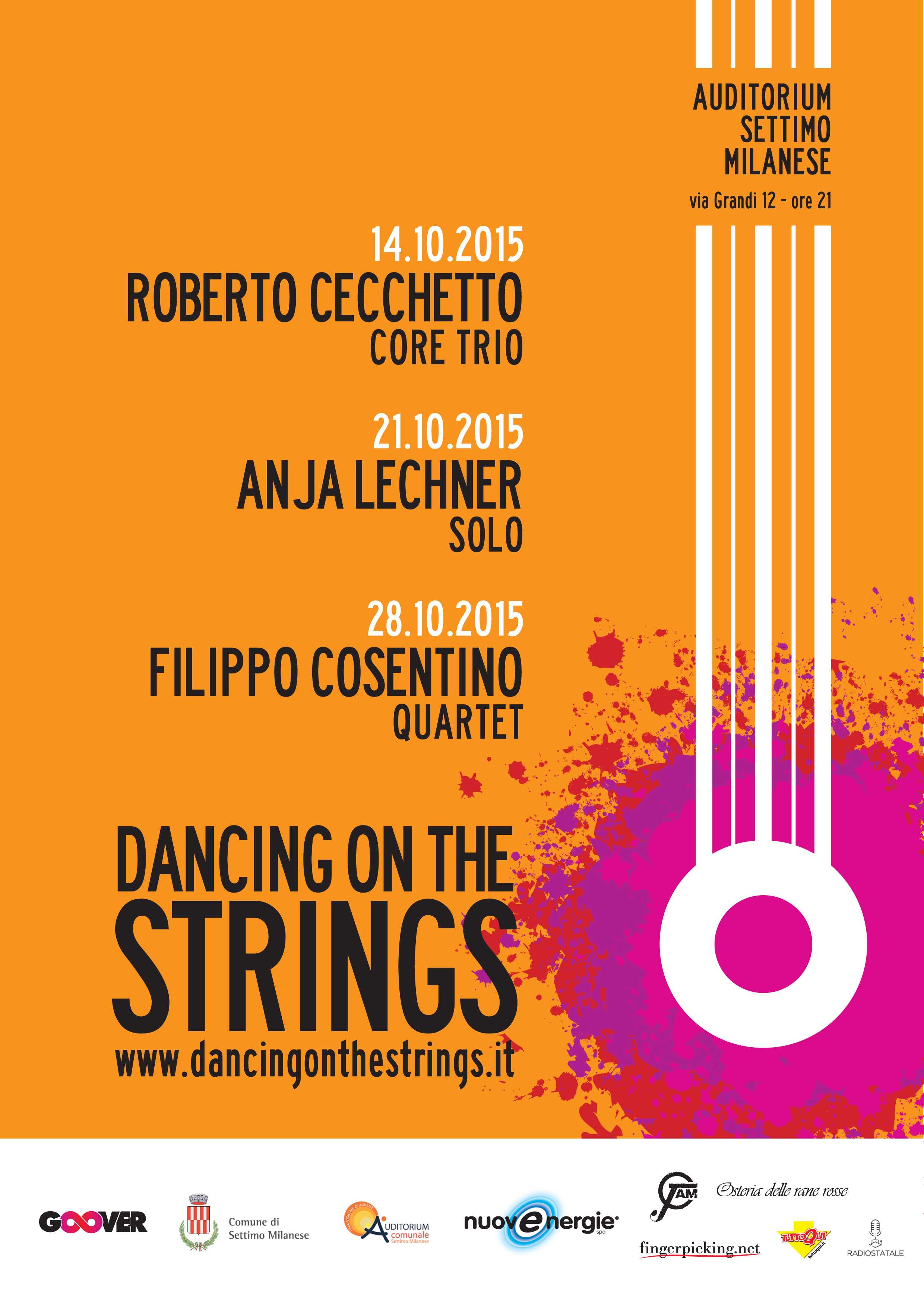 Gli strumenti a corda protagonisti a Settimo Milanese con Dancing On The Strings