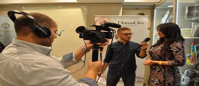 InfoOggi intervista esclusiva Alessia Messina con DonnaOro alla gioielleria Megna [Foto-Video]