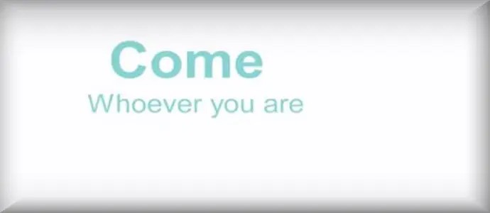 "Come" la poesia di Rumi diventa canzone