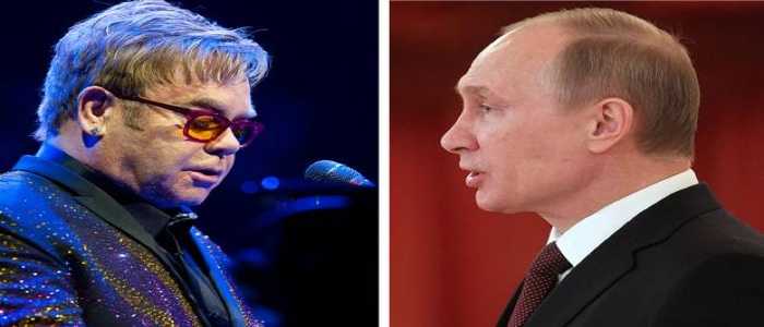 Elton John chiede un incontro a Putin per parlare dei diritti gay