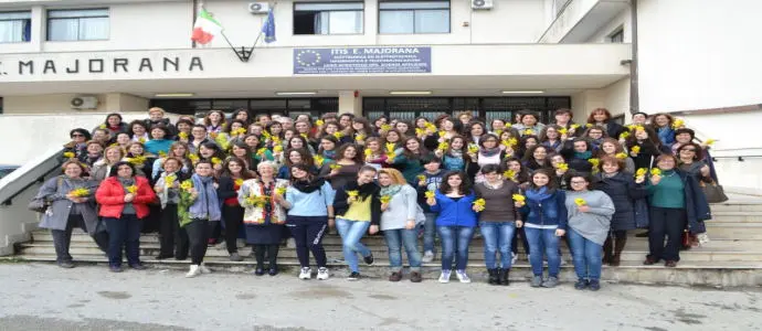 Oliverio e l'Assessore Roccisano Rossano per l'inaugurazione dell'anno scolastico