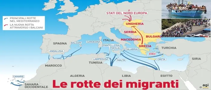 Allarme Europol: 30mila i trafficanti di migranti