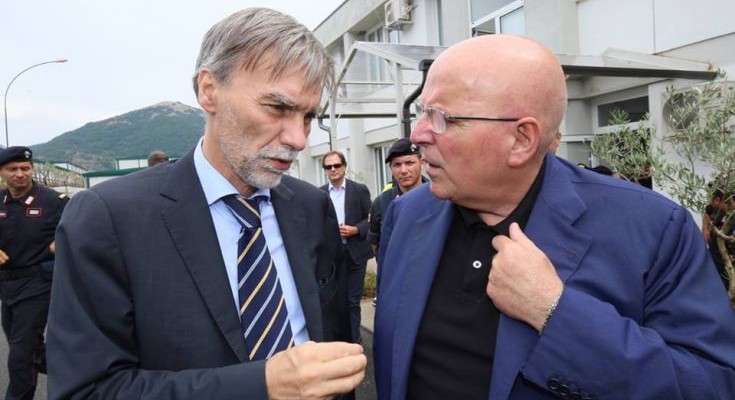 Incontro proficuo e costruttivo tra il Ministro Delrio ed il Presidente Oliverio