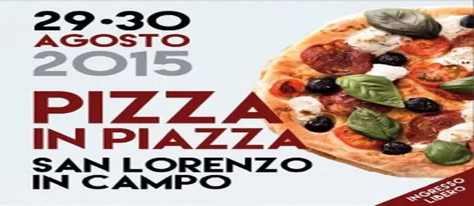 Pizza in Piazza, a San Lorenzo in Campo Nazionale Acrobati Pizzaioli