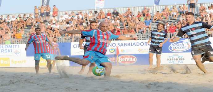 Beach Soccer: Serie A Beretta, Happy Car Samb-Viareggio E Terracina-Catania in semifinale