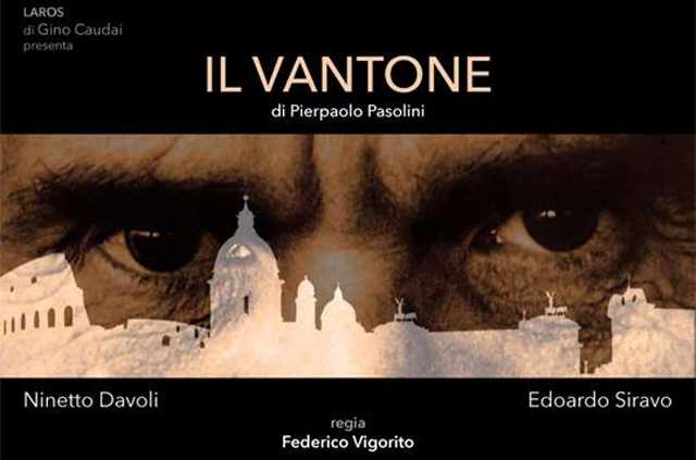 Al Teatro "La Portella" Ninetto Davoli in "IL VANTONE" - 9 agosto 2015