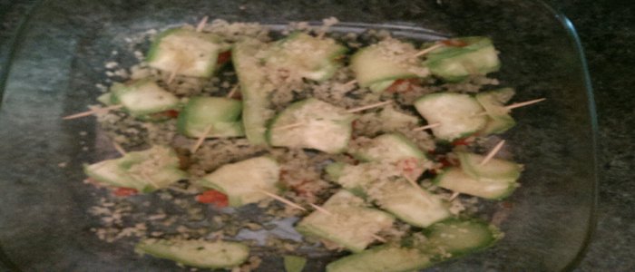 Involtini di zucchine