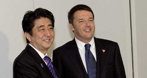 Renzi in Giappone: "Entro giovedì approveremo riforma P.a." E sul sud chiede basta piagnistei