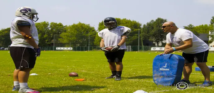 Football Americano, Ilaria Adami al raduno della Nazionale maschile [Foto]