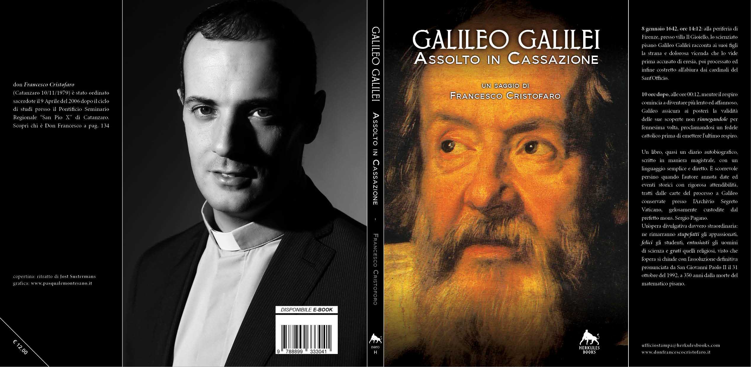 Nelle librerie Galileo Galilei. Assolto in cassazione di Don Francesco Cristofaro
