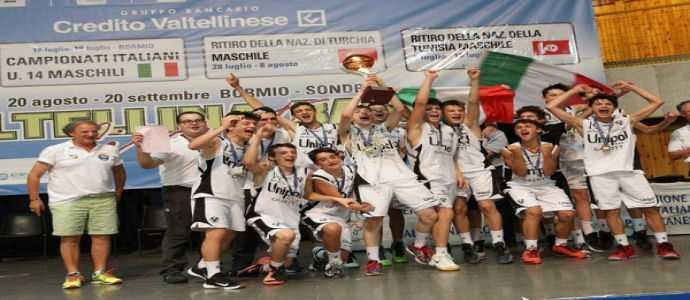Virtus Bologna campione d'Italia Under 14 al Pentagono di Bormio