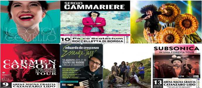 "Fatti di musica" in Calabria, si parte con Sandro Joyeux, poi tanti big, da Caparezza ai Subsonica