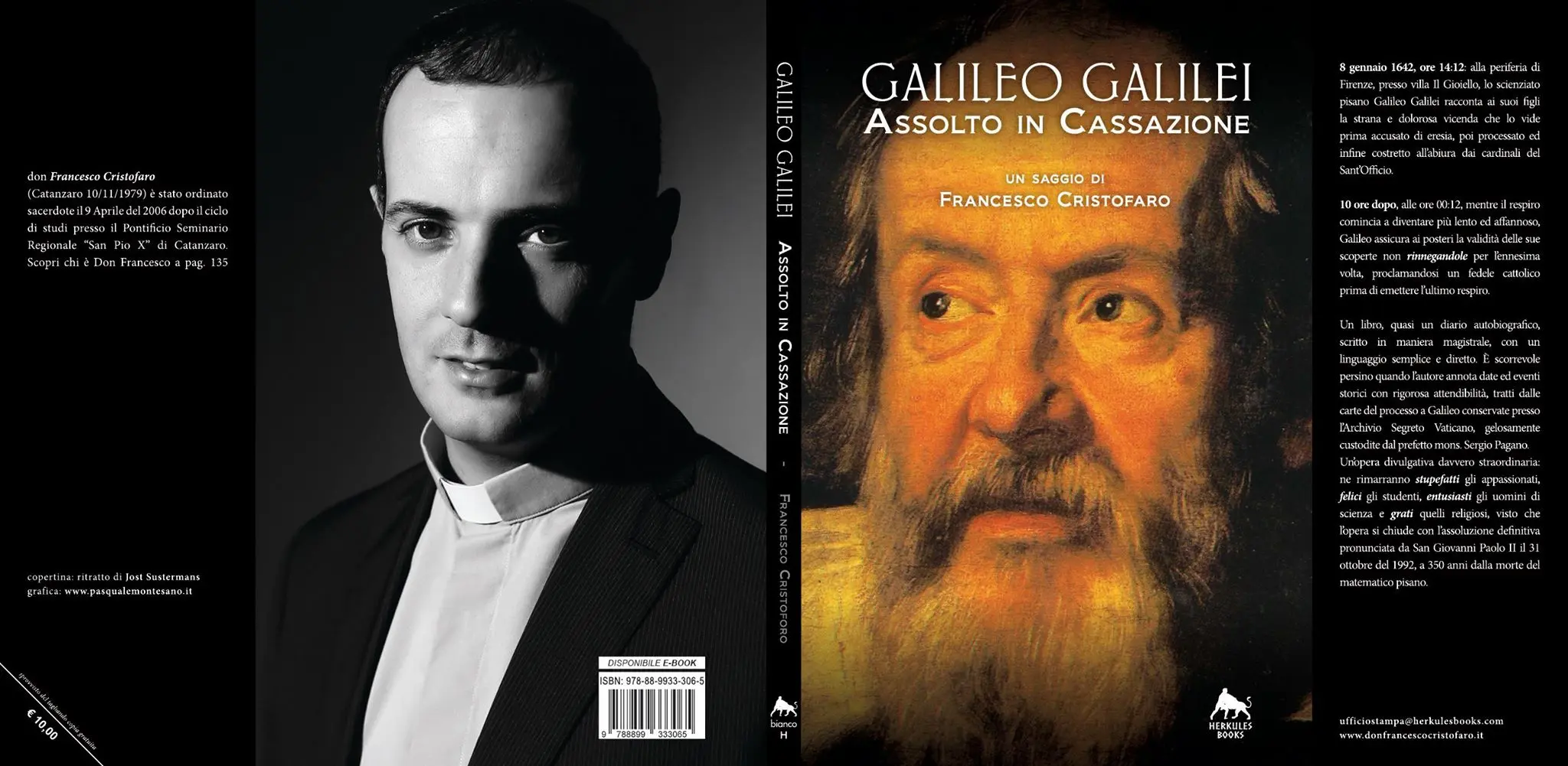 Il primo saggio di Don Francesco Cristofaro su "Galileo Galilei. Assolto in cassazione"