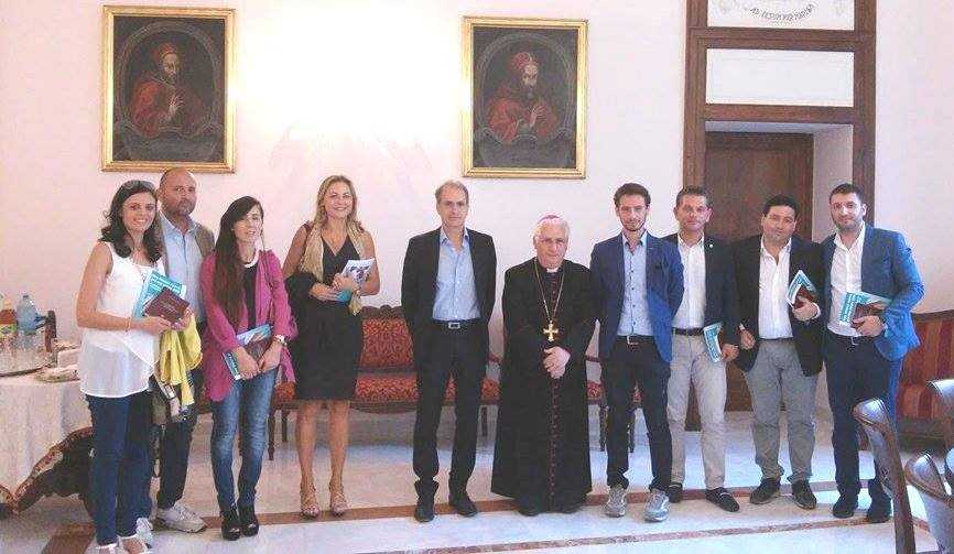 Visita istituzionale del neosindaco Mascaro al vescovo della Diocesi Lamezia Terme Luigi Cantafora