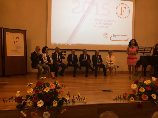 Terni, Premio Fedeltà al lavoro e al Progresso economico Anno 2015