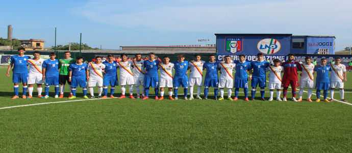 Rappresentativa Nazionale U17 LND - Catanzaro Calcio Allievi 2-1 (0-1)