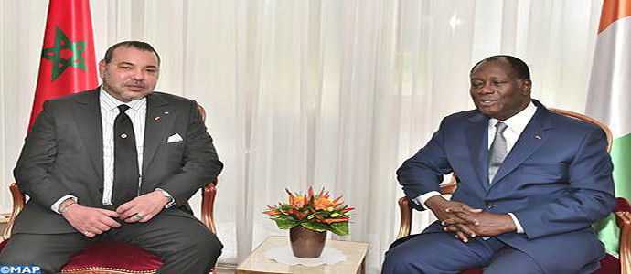 Costa D'Avorio - Conclusa la visita di Mohammed VI del Marocco: firmate numerose convenzioni