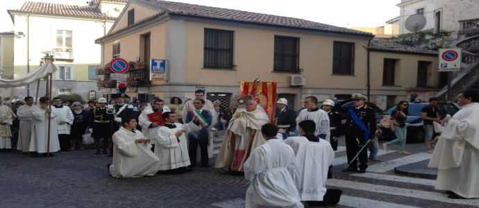 Celebrazione a Catanzaro della solennità del "Corpus Domini"