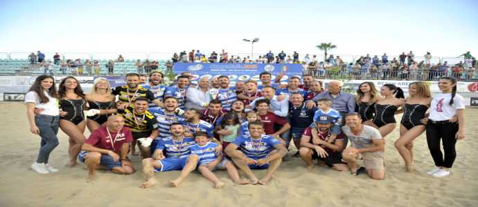 Beach soccer - terracina conquista la coccarda tricolore per il secondo anno consecutivo