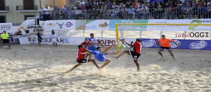 Beach Soccer - Catania e Terracina per la Coppa Italia
