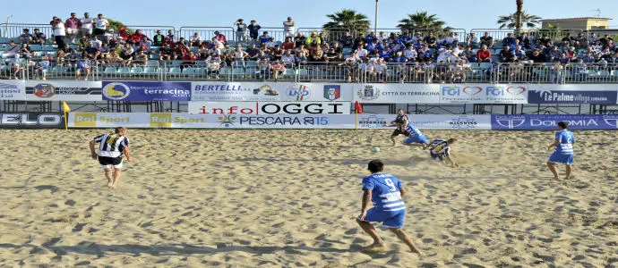 Calcio - Coppa Italia al via, emozioni targate Beach Soccer