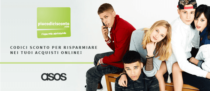 Ecco come risparmiare sull'abbigliamento con i codici sconto Asos