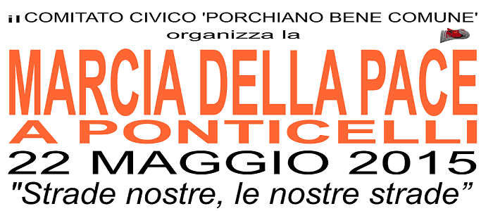 Venerdì 22 Maggio "Marcia della Pace al Conocal" a Ponticelli