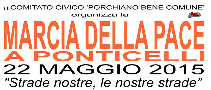 Venerdì 22 Maggio "Marcia della Pace al Conocal" a Ponticelli