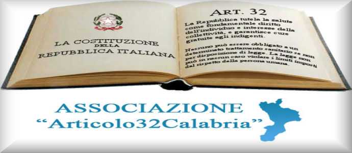 Registro Tumori- Ass. Articolo 32 Calabria replica a Bevacqua