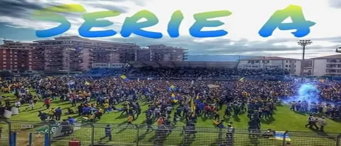 Frosinone in Serie A: i "leoni" sconfiggono il Crotone e si qualificano di diritto