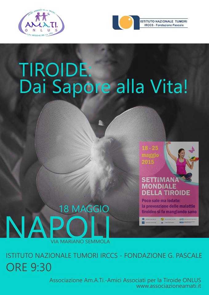 Al Pascale di Napoli la Settimana Mondiale della Tiroide
