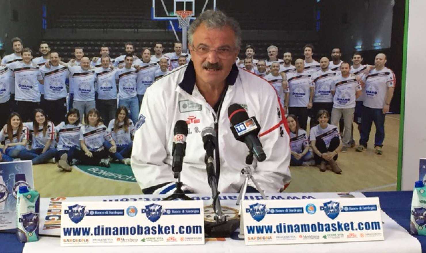 Playoff basket, coach Sacchetti e la Dinamo pronti per la gara contro Trento