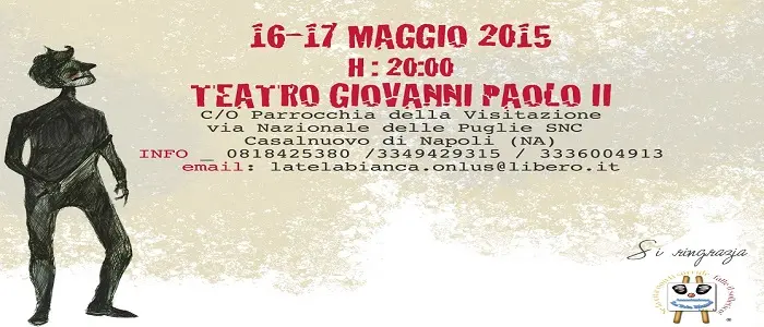 "Prendi il copione e scappa" , il 16-17 maggio Sala teatrale Giovanni Paolo II