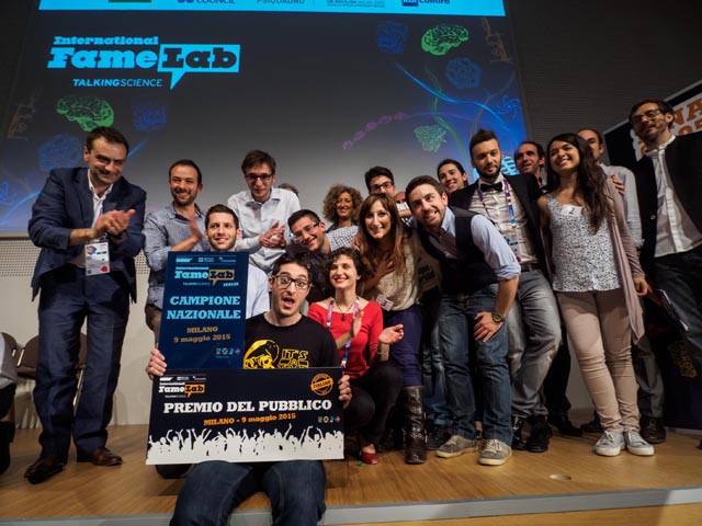 FameLab 2015, Federico Fortuni terzo classificato