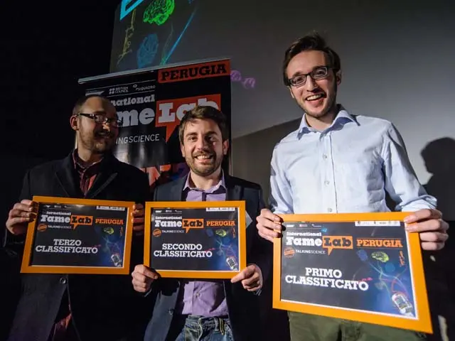 FameLab Italia 2015,  9 maggio la finale a Expo. Da Perugia Federico Fortuni e Raffaele Silvani