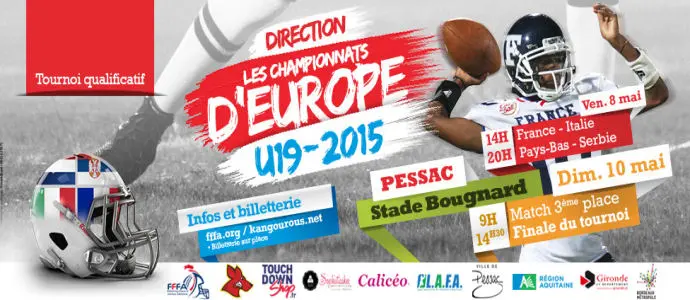 Footballa Americano, l'Italia Under 19 a Pessac qualificazioni europee. Venerdì c'è la Francia